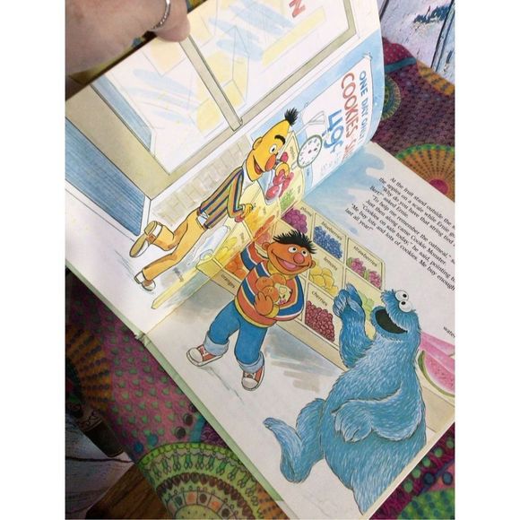 1980 Sesame Street Book “Don’t Forget the Oatmeal” Hardback - Picture 3 of 9